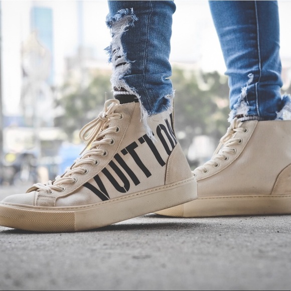 Louis Vuitton Tattoo Sneaker Boot 